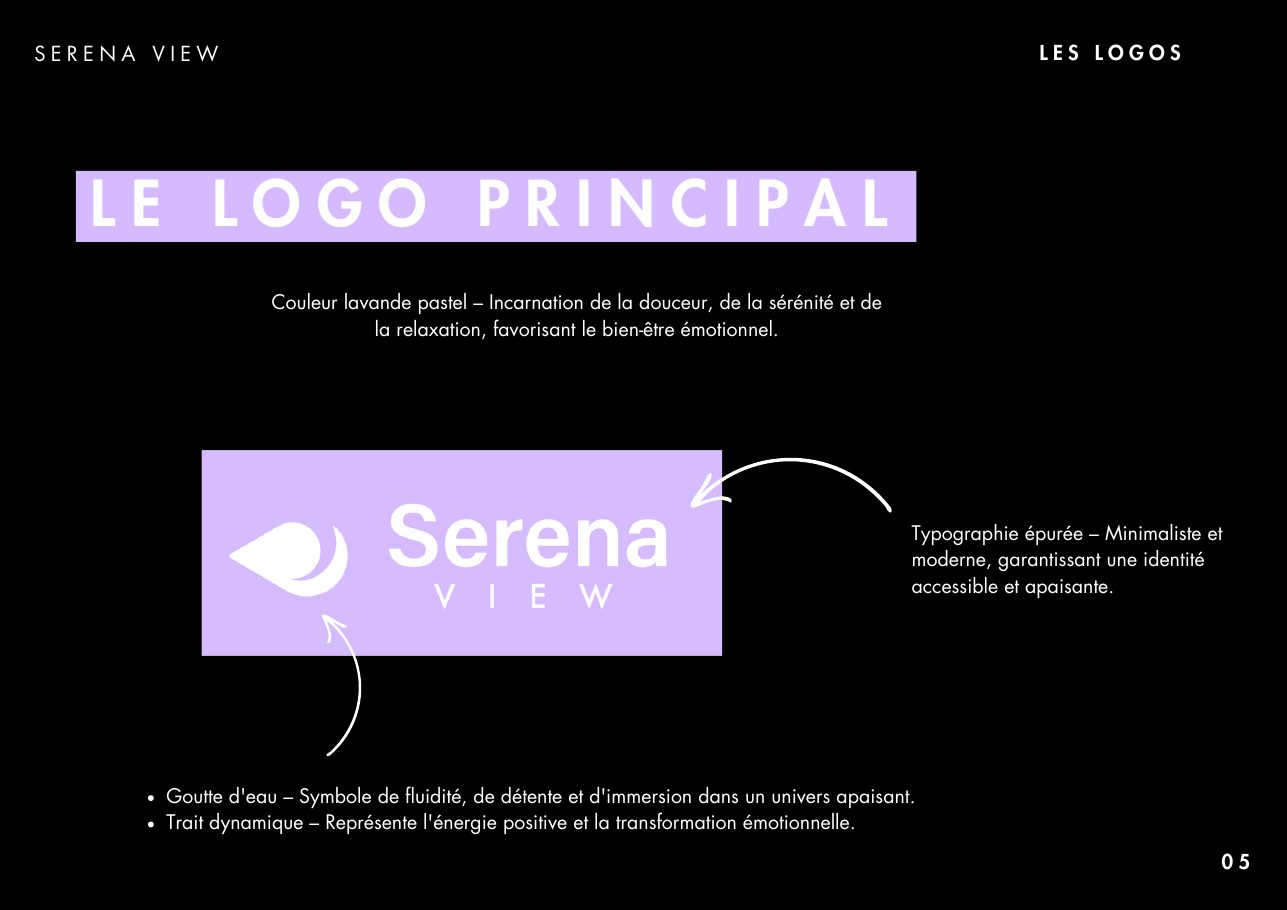 Le logo principal de Serena View